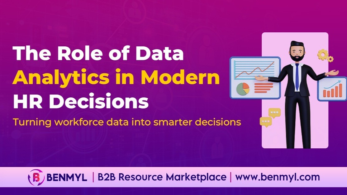 HR analytics dashboard tracking hiring and workforce performance metrics
